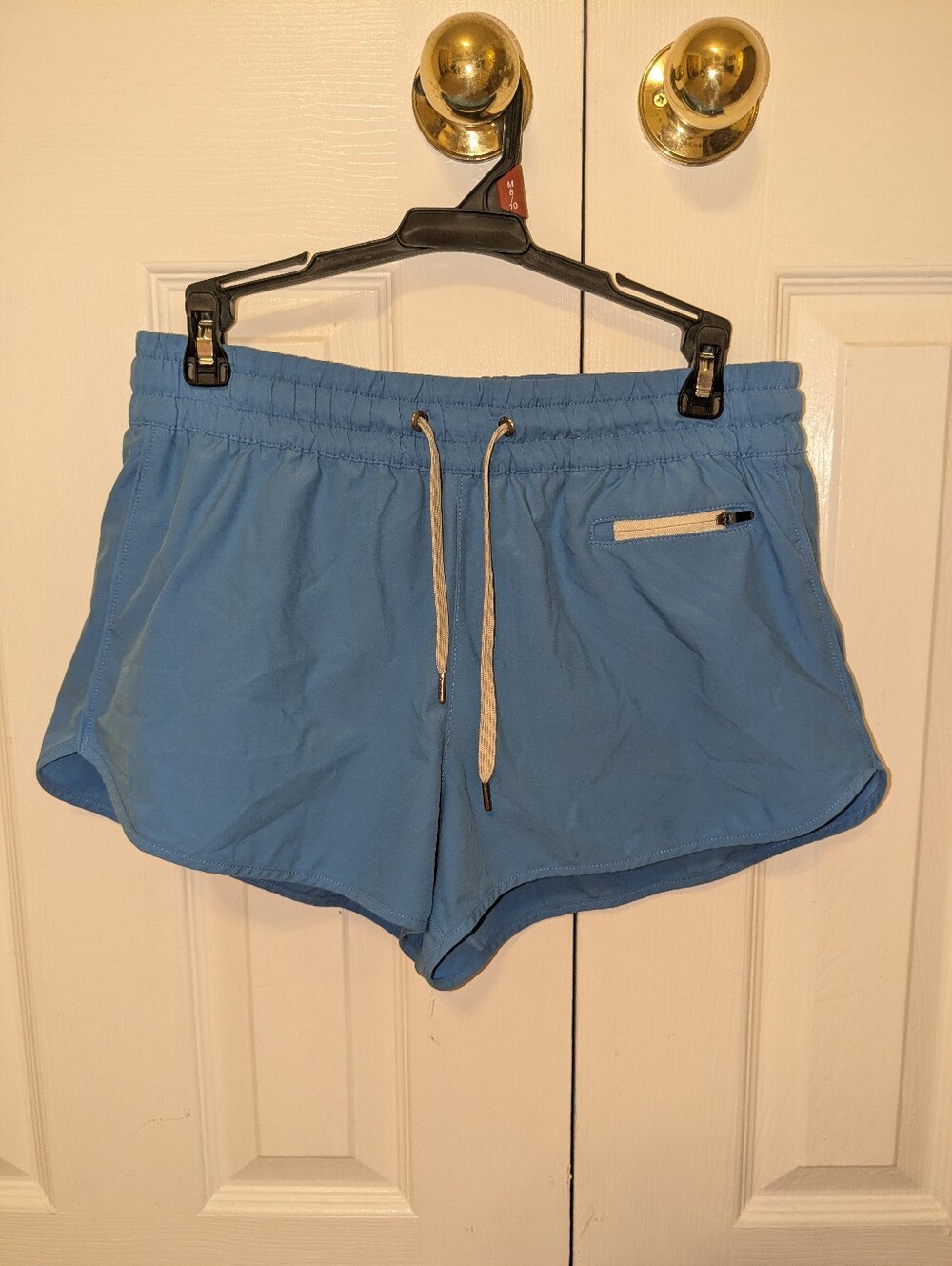 Vuori Blue Athletic Drawstring Shorts